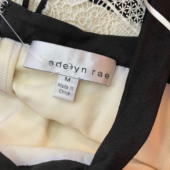 NWT Adelyn Rae Ivory Marissa Dress, Size M - Picture 6 of 12